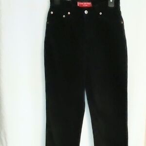 Levi's Women's Black Classic Slim Stretch 512 Black Denim Jeans - Size Missies 6